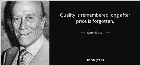 quotes by gucci designer|Gucci quote about quality.